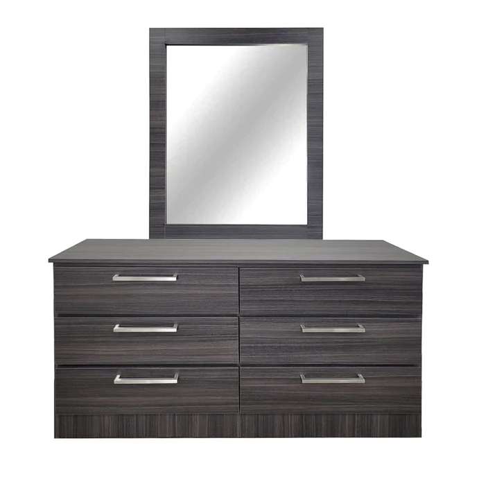 MIAMI  DRESSER  CHARCOAL FRESNO LULA  COMES WITH HANDLES H-60 SILVER OR GOLD