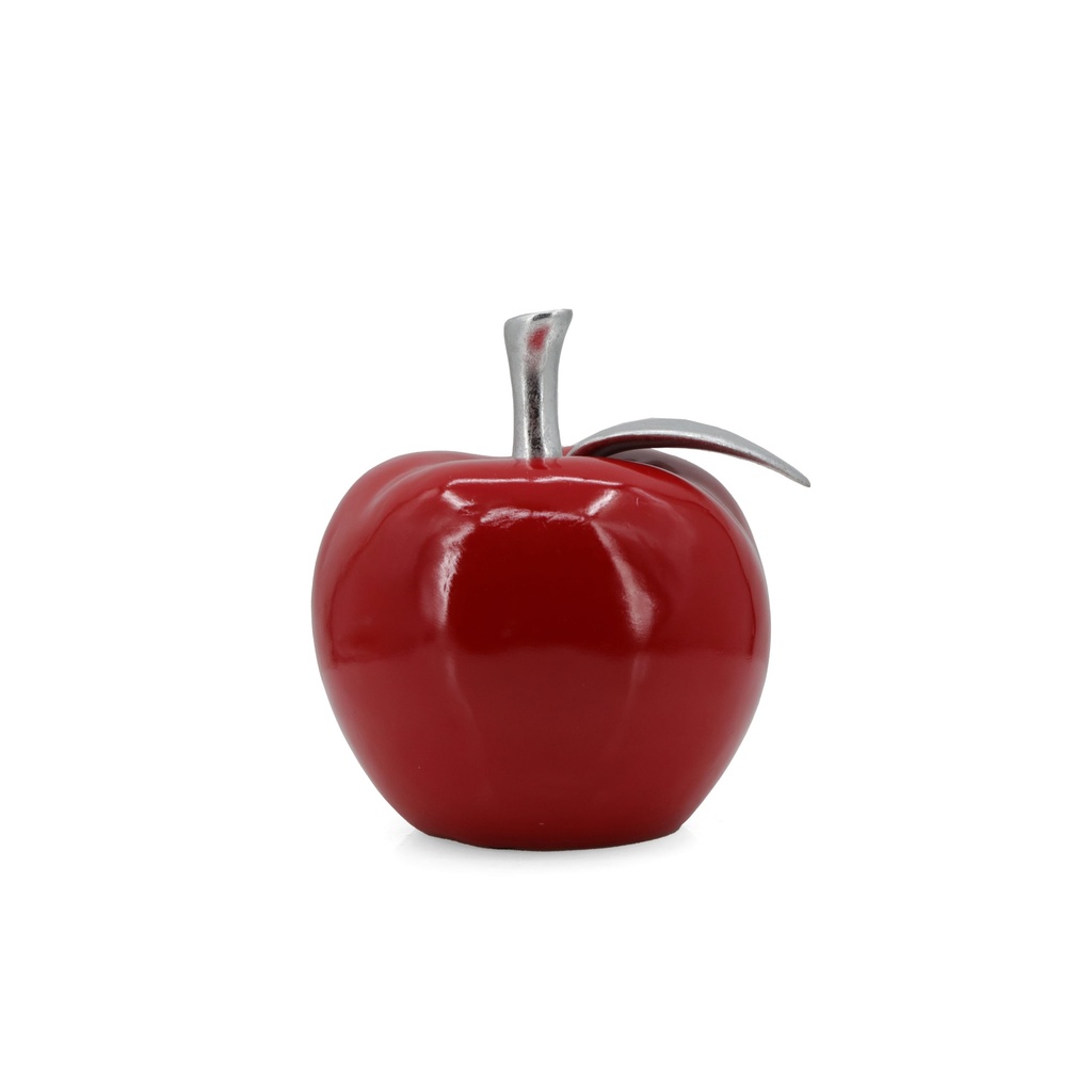 CF1201  ACCESSORIES  APPLE  RED SCULPTURE DECORATIVE POLYRESIN APPLE FROM HOME 