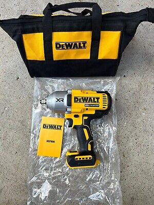 DCF900B DEWALT 20V MAX CORDLESS IMPACT WRENCH 1/2 IN BARE TOOL ONLY 