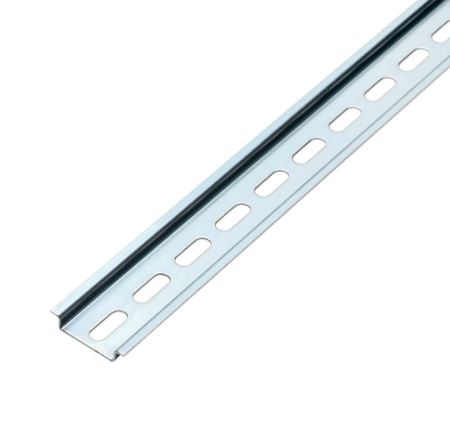 1100091 35X7.5 MM2 PERFORATED SHEET W AUTOMATE ASSEMBLY DIN RAIL 1MT GALVANIZED