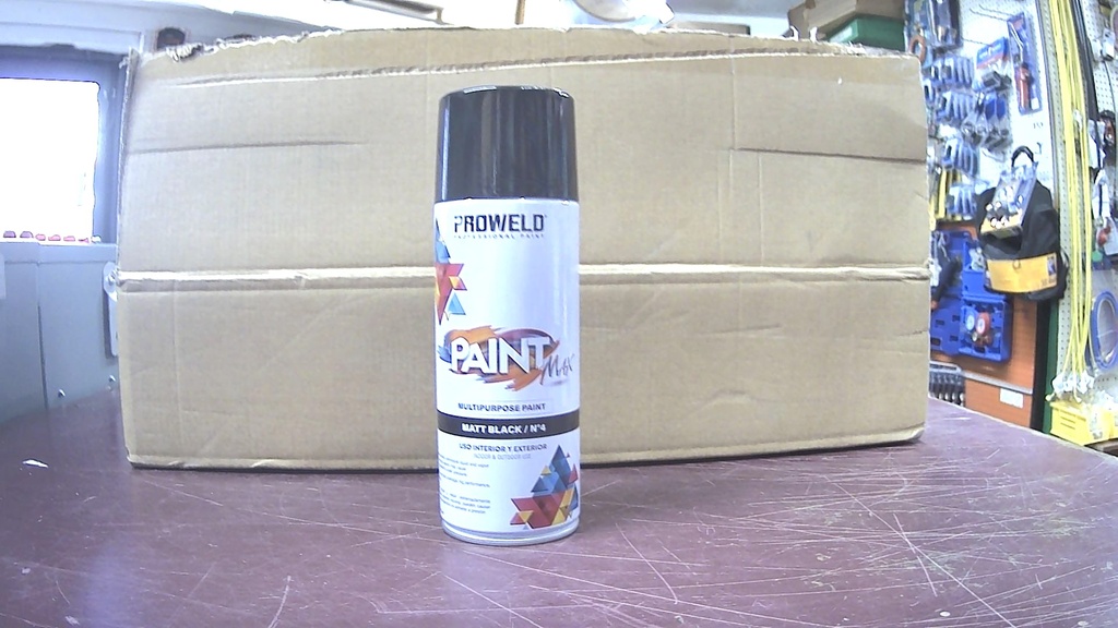 N4 MULTIPURPOSE PAINT MATT BLACK