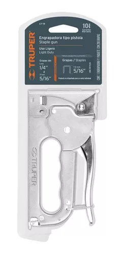 17977   ENGRAPADORA TIPO PISTOLA STAPLE GUN /CROWN,29/64  LENGTH,5/16-1/4 