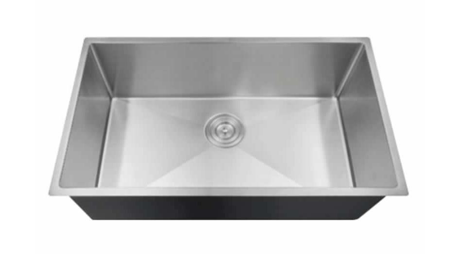 RA-R2718  UNDERMOUNT KITCHEN SINK STAINLEES STEEL  27 X 18 X 9-1/2'' 