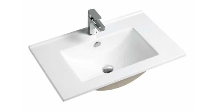 75B/CT3018  CERAMIC BASING TOP SINK 30''X18'' NO LLAVE