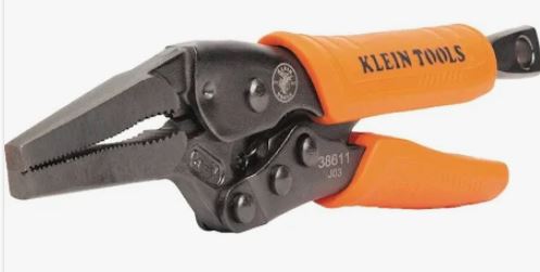 38663 LOCKING PLIERS SET 7INCHLONG NOSE PLIERS AND 10-INCH CURVED JAW OLIERS HIGHT TORQUE AND GRIPPING POWER 2PIECE