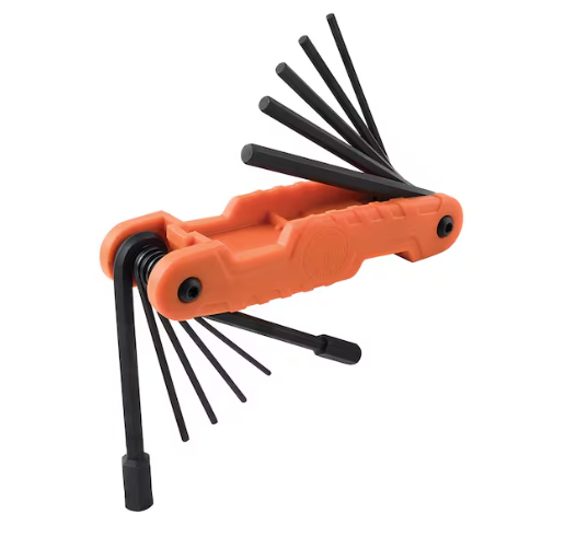 70543 KLEIN TOOL 3 PIECE COMPACT FOLDING HEX KEY SET