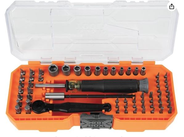 32787 KLEIN TOOL MICRO RATCHET BIT PRECISION DRIVER SET