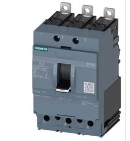 3VA41125ED340AA0   SIEMENS   125A 3-POLE (18KAIC AT 600Y/347) (35KAIC AT 480V) DIMENSIONS (W x H x D) IN: 3 x 5.5 x 3.7.