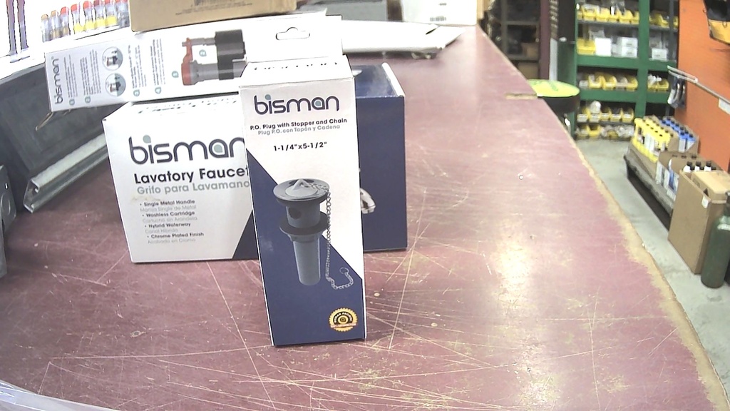 BMPO114   P.O.PLUG 1-1/4 X 5-1/2 