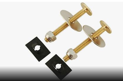 BM007000  OVAL CLOSET BOLTS 1/4'' X 2-1/4'' TORNILLOS DE TOILET SCREW