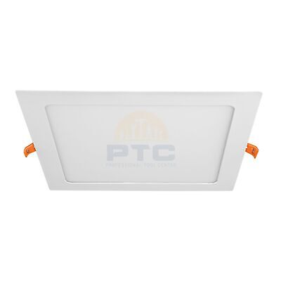 48542 18W SQUARE LED RECESSED CEILING LIGHT 6500K 127V   8.2''X8.2''