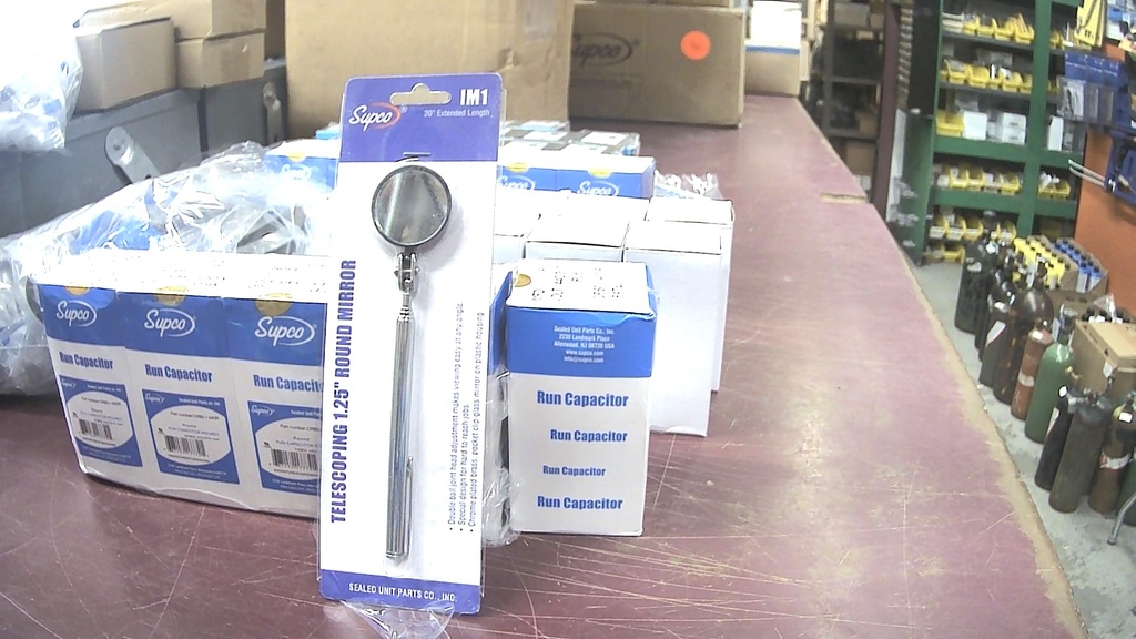 IM1  20'' EXTENDED LENGTH 1.25'' ROUND MIRROR