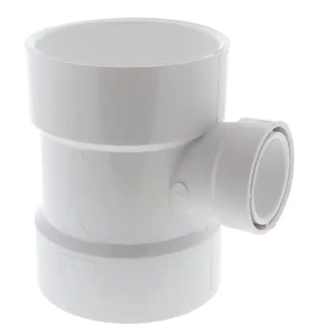 K099350  31-499  4811 /05767  P401 DWV PVC  4'' X 4'' X 1-1/2'' SANITARY TEE HUB