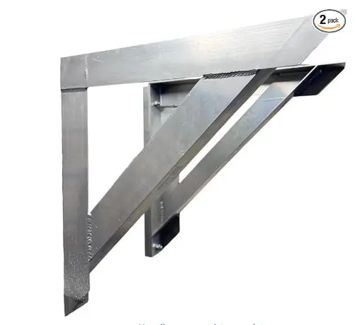 FLWBS404052  WALL BRACKET STD(40'' X 40'' X 52'' ) 2PK BASE