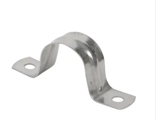 2RPSS1.25  1-1/4" 2HOLE RIGID PIPE STRAP 303 SS