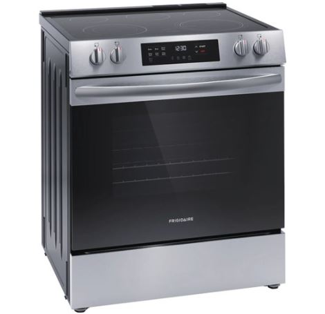 FCFE3062AS  Frigidaire 30" Front Control Electric Range, smooth top, ADA - Stainless 