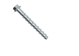 PFM1411280    3/8" x 4" Screw-Bolt+ High Performance Concrete Screw Anchors, Hex Head, 9/16" Socket Size, Zinc Plated, DeWalt® 