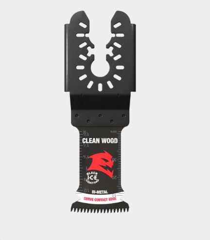 DOU125JBW3   1-1/4" Demo Demon™ Universal Fit Bi-Metal Oscillating Blades for Clean Wood