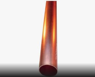 148490 12MS20  (M)  COPPER TUBING 1/2'' X 10' TYPE M (AGUA) ROJO PIPE TUBE