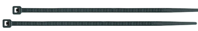 44329    50 LB BLACK PLASTIC CABLE TIES 14" (25 PCS)