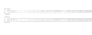 44310   50 LB CLEAR PLASTIC CABLE TIES 16" (25 PCS)