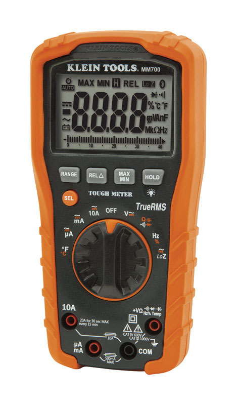 [MM700] MM700 DIGITAL MULTIMETER TRMS LOW IMPEDANCE 1000V KLEIN TOOLS