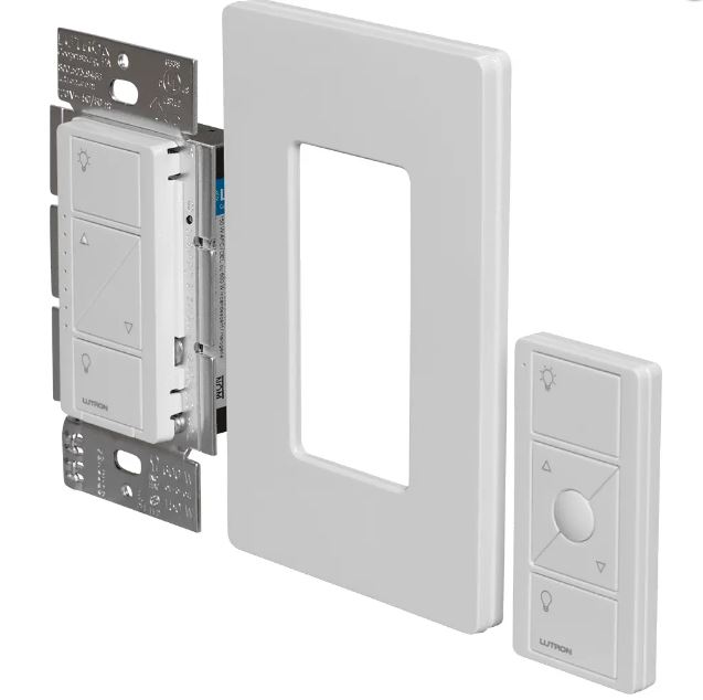 P-PKG1W-WH   600W RF DIMMER REMOTE-P-PKG1W-WH LUTRON