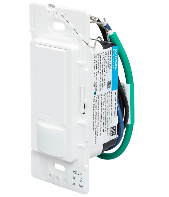 MS-OPS5MH-WH   MAESTRO PIR OCC 5A SWITCH LUTRON