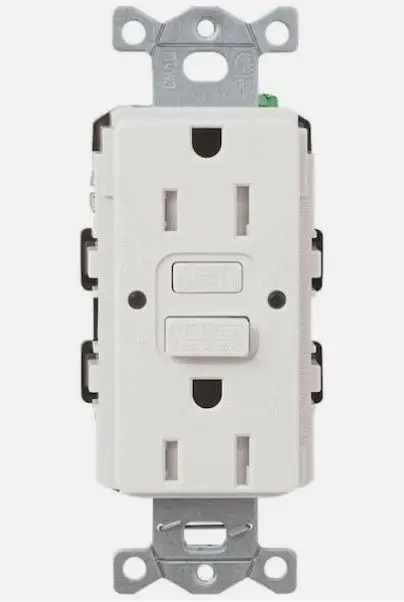CAR-15-GFST-WH   GFCI SELF TESTING CAR 15-GFST-WH LUTRON