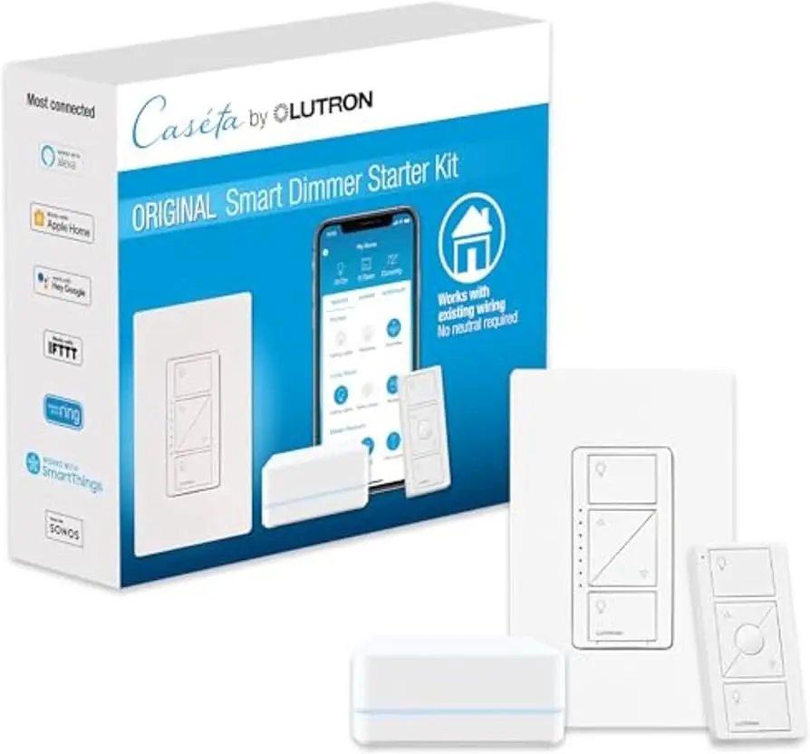 Smart Bridge Kit with Wall Dimmer.