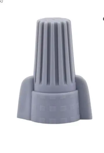 67015 WIRE NUTSS GRAY [BOX-100]