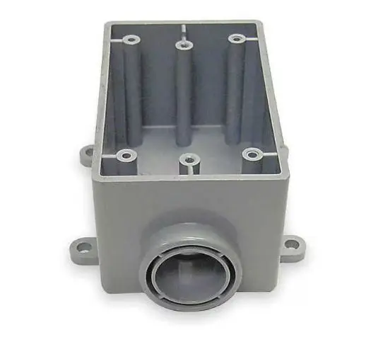5133364  3/4'' Weatherproof Electrical Box, 22.5 cu in, FSE Box Type, 1 Gang, PVC, Rectangular Shape