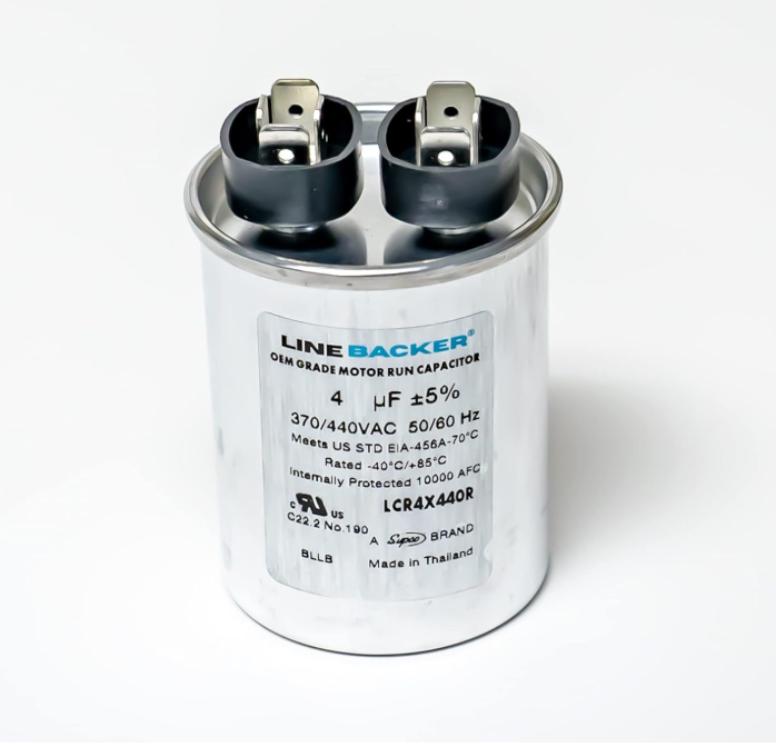 LCR4X440R  LB ROUND RUN CAPACITOR 4MFD 