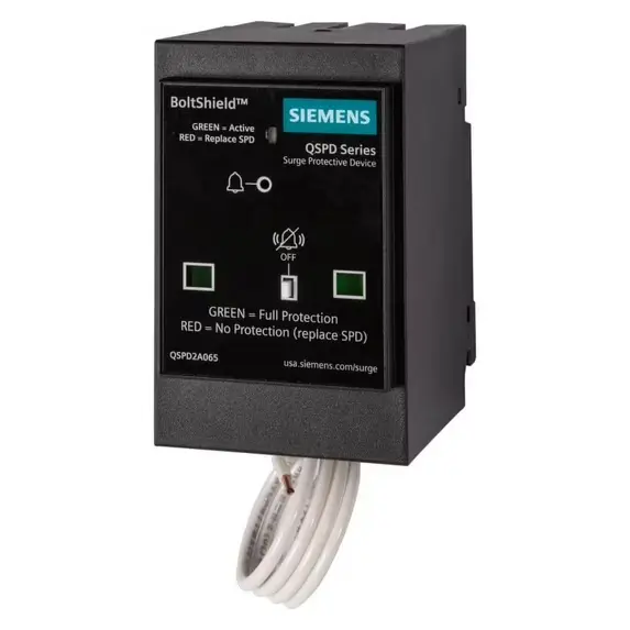 QSPD2A065P SURGE PROTECTION DEVICE 2-POLE 120-240V 1PHASE 3-WIRE VOLTAGE SISTEMS 65KA PER PHASE SURGE CAPABILITY