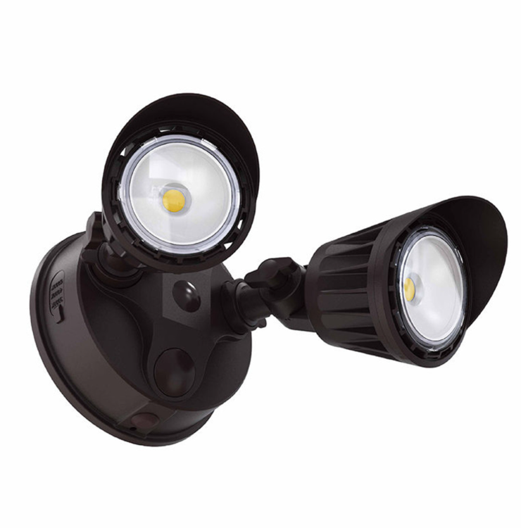 SL-20W-MCT-BZ-D   20W 120V 3CCT 30/40/50K BRONZE 2-H WALL LIGHT BRONZE