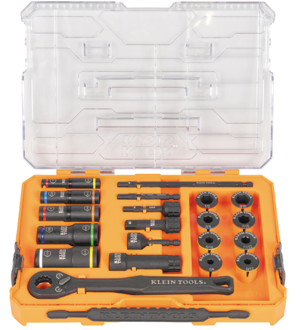 [65240] 65240   IMPACT DEEP WELL DUTY FLIP SOKET AN LOW  PROFILE PASS  KLEIN TOOLS 