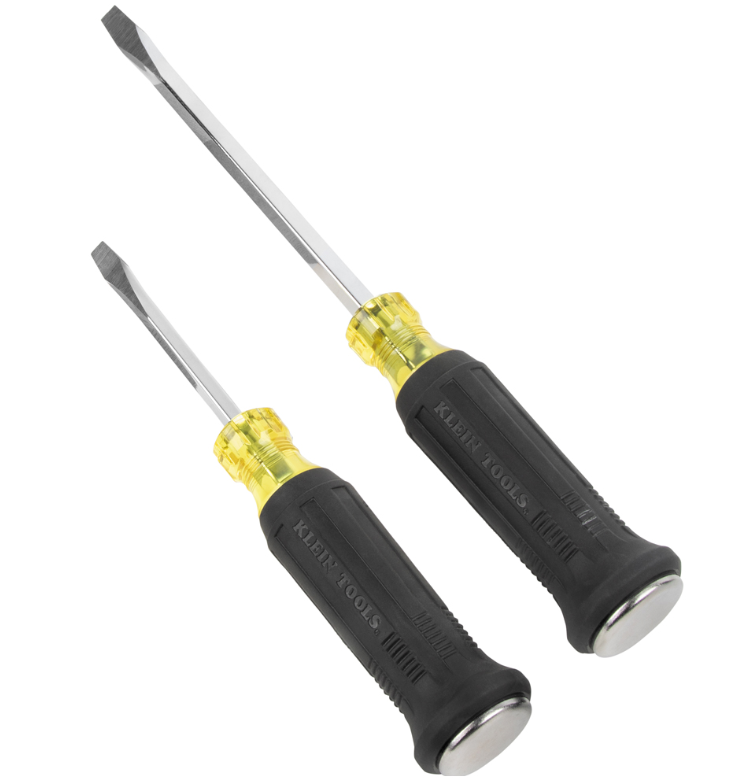 [85442DD] 85442DD   KLEIN TOOLS SCREWDRIVER SET 2 PIECES 1/4" AND 5/16" TIP SIZES