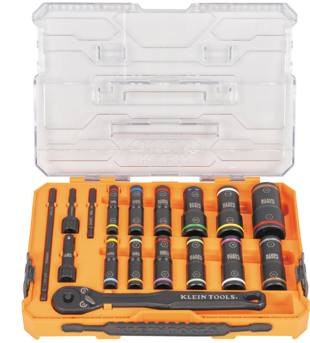 [65626] 65626   KLEIN TOOLS KNECT HEAVY DUTY IMPACT SOCKET SET