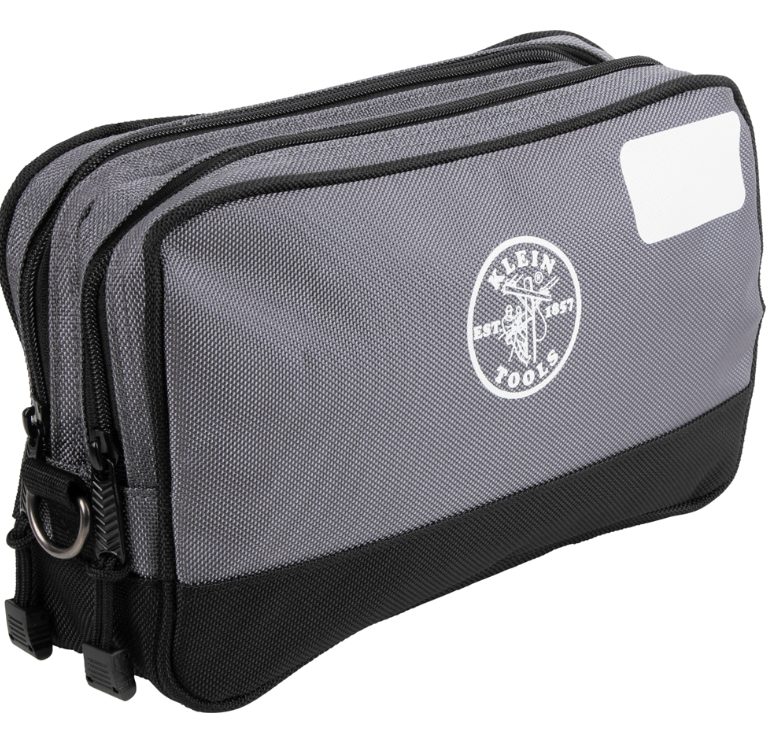 [55583] 55583   KLEIN TOOLS DOUBLE ZIPPER BAG
