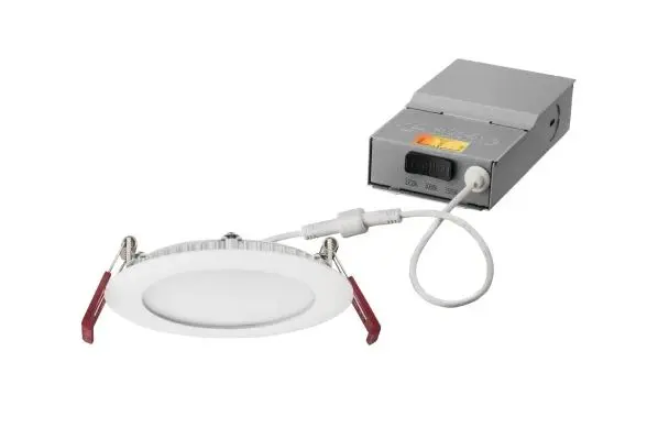 RLL4-CCT  4"LED SLIM ROUND RECESSED DOWNLIGHT 9W CCT 2700-3000-4000-5000K M-DAC