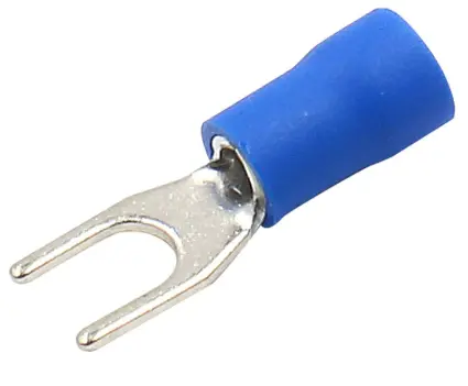 11640   NYLON INSULATED FORK SPADE TERMINALS FOR ELECTRICAL WORK