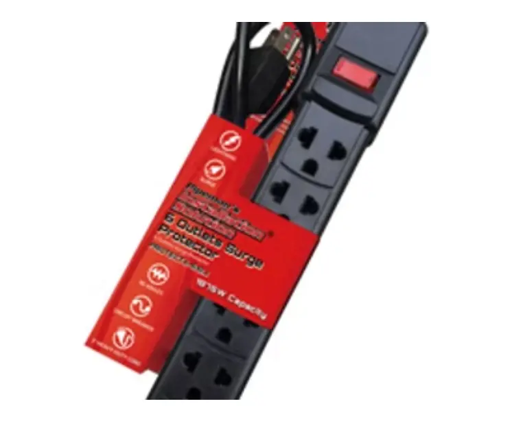 PROTECTX-612J    6 AC OUTLET  3FT SURGE PROTECTOR