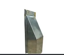 FLLC448A  LINE COVER ANGLED TRIP GALVANIZED REFRIGERANT 4''X4''X4''X8'