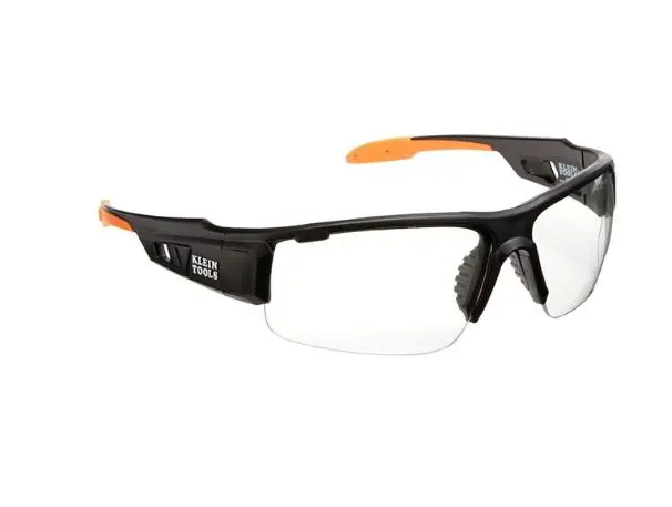 60161    KLEIN TOOLS Safety Glasses, Clear Black/Orange ESPEJUELOS