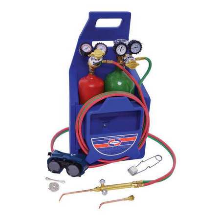 K23P-T   MC-WELD BRAZE OUTFIT W/511 & TANKS