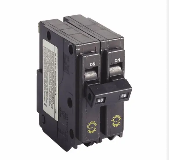 Eaton CHQ250 Circuit Breaker – 50 Amp, 2-Pole, 120/240V, 10kAIC, Type CHQ 
