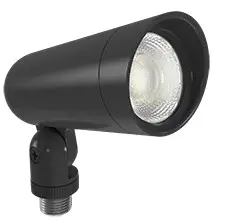 LF34S   LANDSCAPE FIELD ADJUSTABLE SMALL 8W 120V, 2700/3000/3500/4000/5000K BRONZE RAB