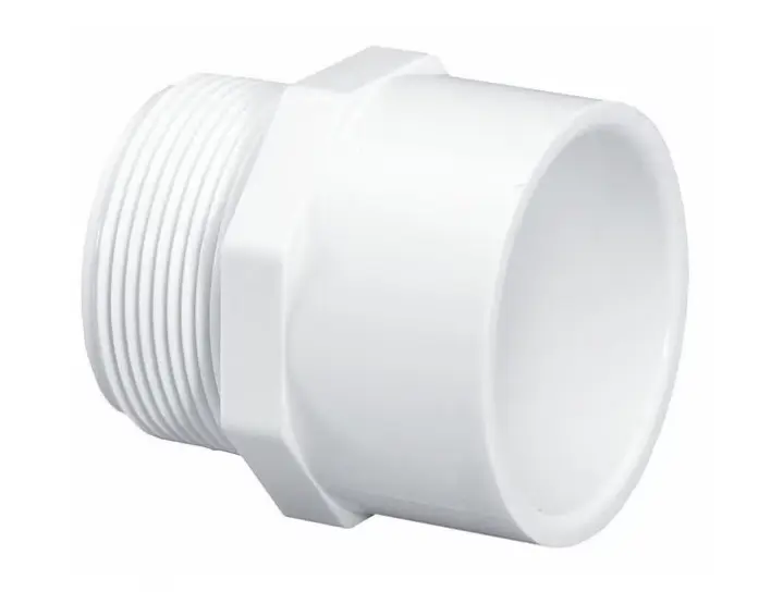 45547  2'' MALE PVC ADAPTER PVC Male Adapter, MNPT x Socket, 2 in Pipe Size 