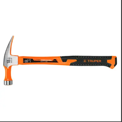 10761  18 oz framing hammer, fiberglass handle