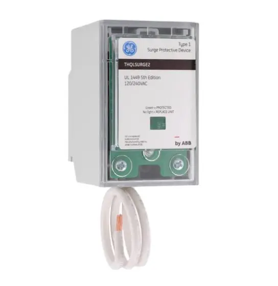 THQLSURGE2 TYPE 1 SURGE PROTECTION DEVICE 120/240V PLUG-ON POWER MARK PANELS G/E